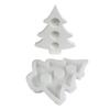 Holder Silicone Mold Festive Stick Casting Mould Christmas Tree Shape Stick Mould Holiday Decor