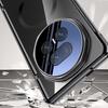 Для Honor Magic V5 5G Магнитный чехол PC+Акриловая накладка для телефона с защитной пленкой для экрана от шпионажа, подставка для объектива