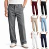 Мужские прямые повседневные брюки для весны и осени, Business Casual, для повседневной носки