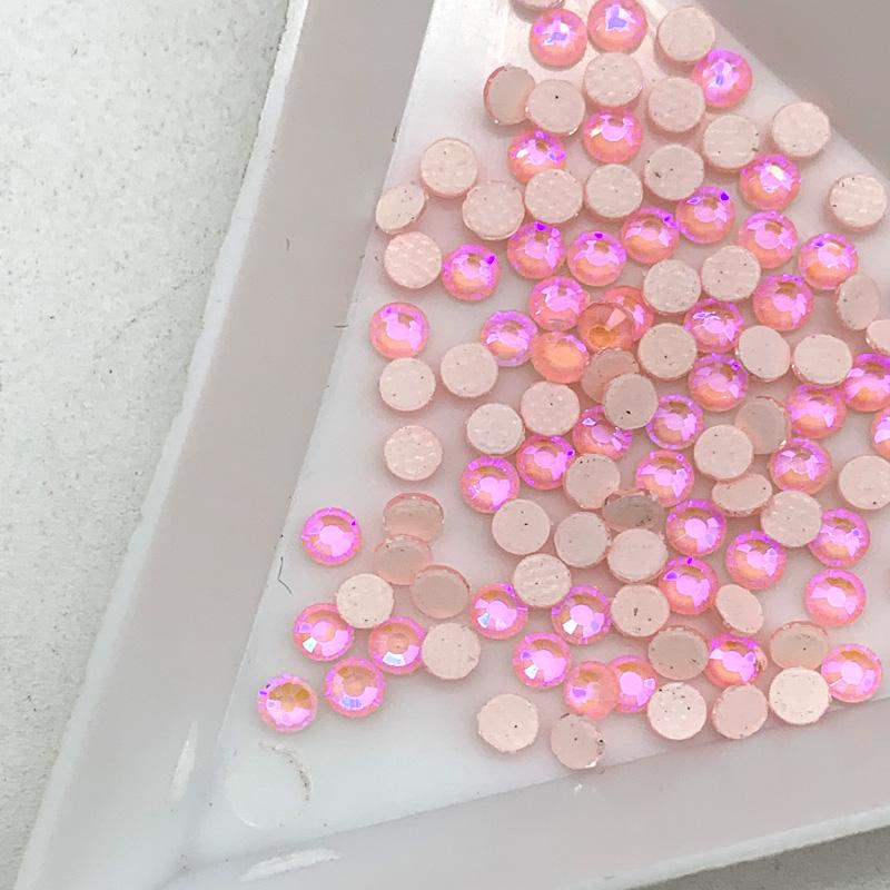 German Glue Crystal 500 Gross Bulk Packing SS10 Hot Fix Rhinestone Sticky Flock Rhinestone Template Flock Rolls