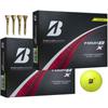 Мяч для гольфа BRIDGESTONE TOUR BX XS 2024 Модель 2 дюжины с бонусом (XЖелтый2 Дюжины)
