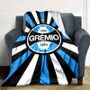 Grêmio Print Flannel Blanket High Quality Warm Comfortable Cover for All Seasons Perfect for Gifts Home Decor