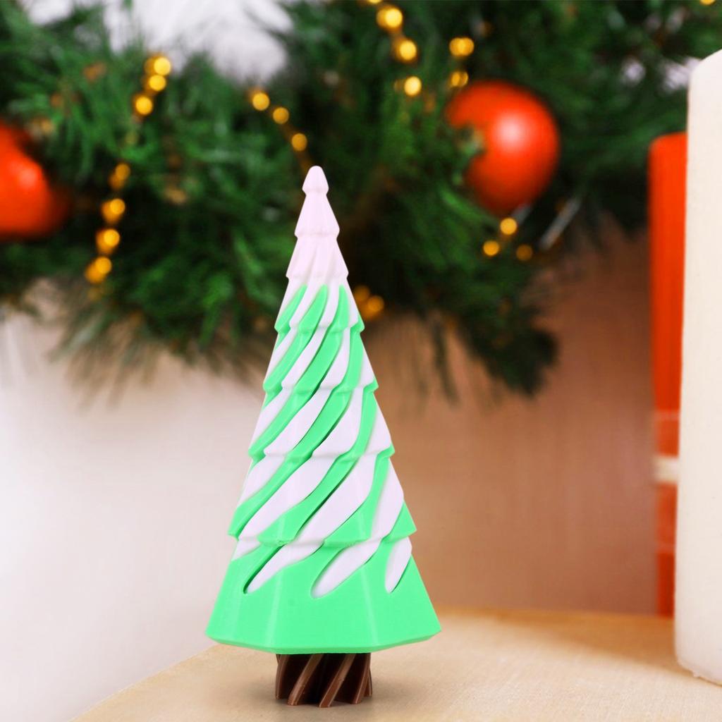 3D-печатная игрушка для декомпрессии, вращающаяся спиральная проникающая скульптура для снятия стресса и беспокойства