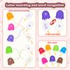 Alphabet Learning Toys for Toddlers Ice Cream ABC Letter Matching Toy Preschool Educational Montessori Toy Kids for Boys Girls