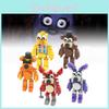 Высококачественный набор строительных блоков Fnaf Wu Ye Bear для детей с красочным дизайном и прочными пластиковыми материалами