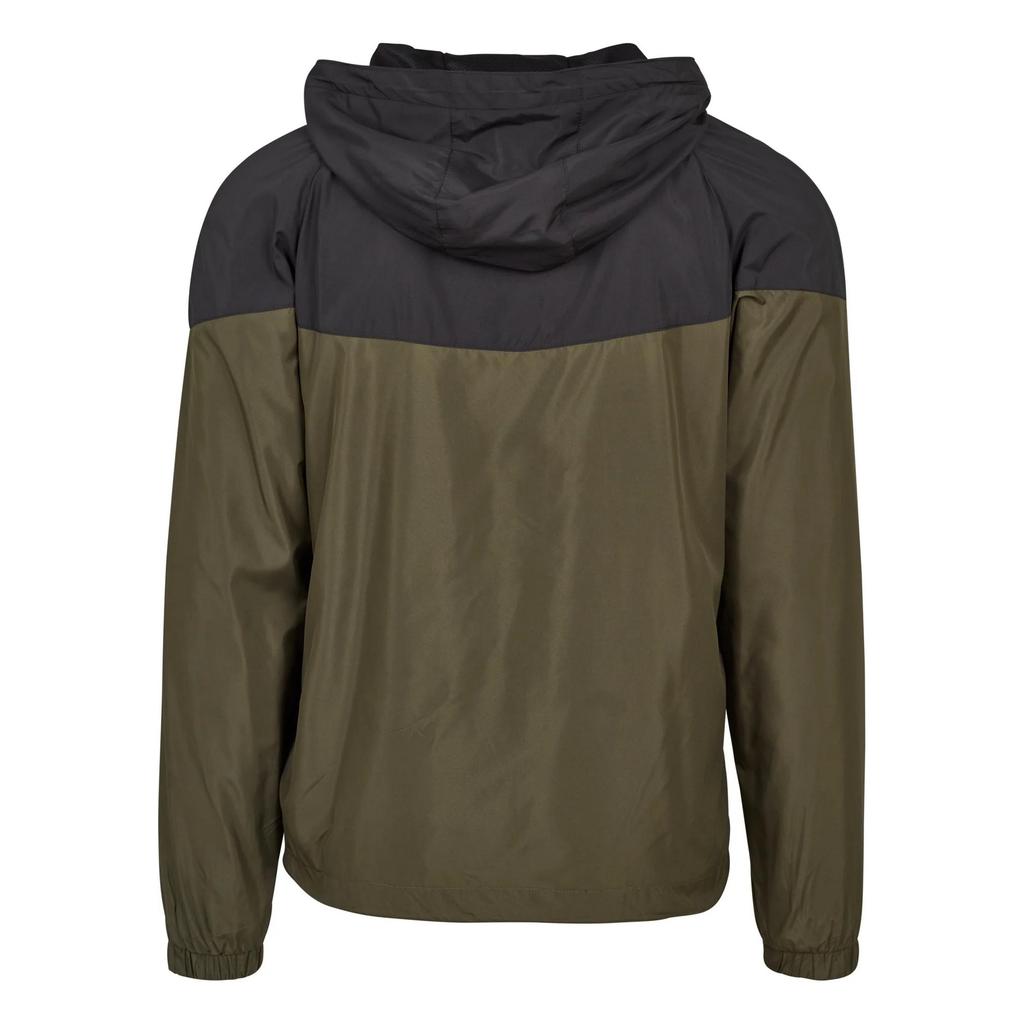 Urban Classics Mens Tech Windrunner Two Tone Windbreaker
