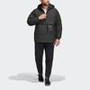 adidas Inslt Анорак Уличная ветрозащитная теплая спортивная куртка с капюшоном Мужская куртка Темно-коричневый DZ1440