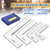 New Edge Square Ruler 90° Right Angle Rulers Steel Engineer Measuring Tool