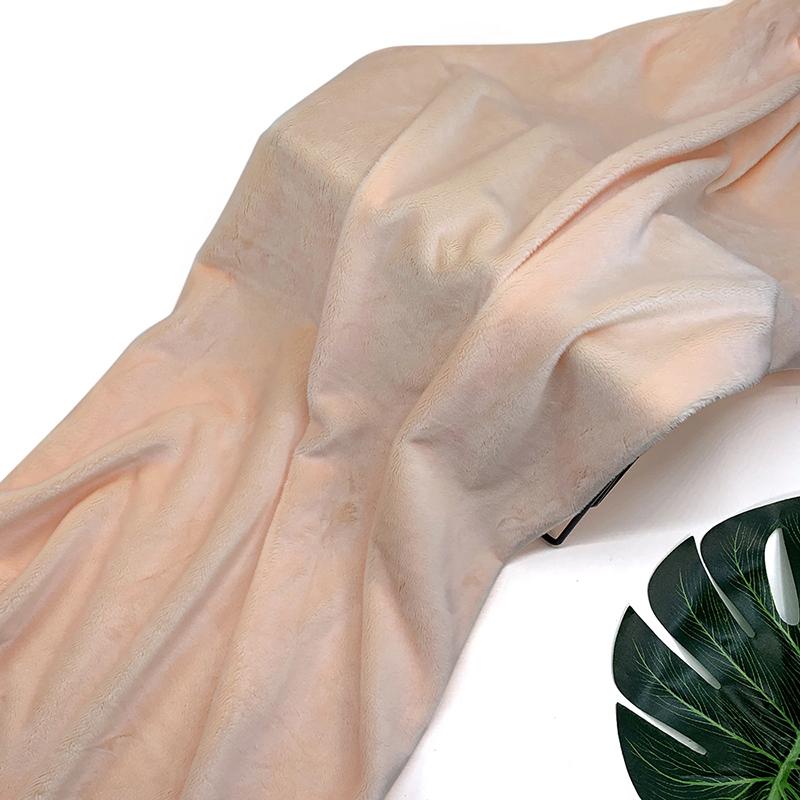 45x50 см удобная и мягкая ткань с ворсом 3 мм из полиэстера с кристаллами, супермягкая плюшевая ткань для шитья кукол