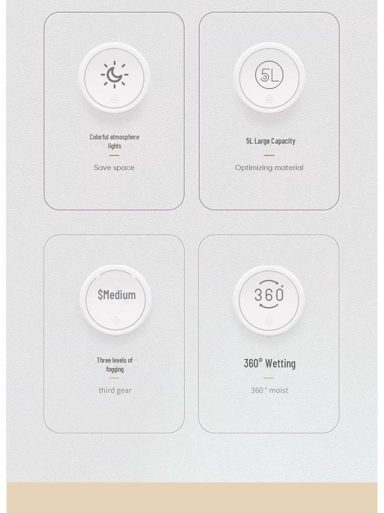 Увлажнитель воздуха двойного назначения и ночник с дистанционным управлением – бесшумное, мощное устройство для ароматерапии в спальне