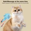 Паровая щетка для кошек, антистатическая расческа-спрей для домашних животных, самоочищающийся инструмент для ухода за волосами с бутылкой воды, массажная щетка для кошек
