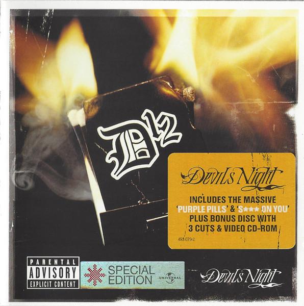 CD D12 Devils Night 4930792 Shady Records 2001 США Рэп Хип-Хоп R&B Б/у