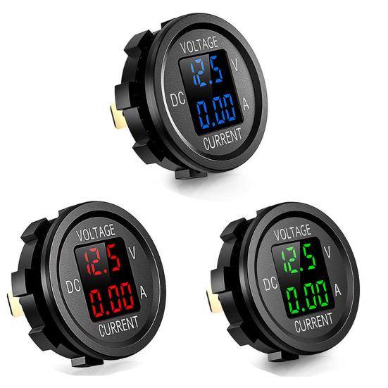 Excellent Voltage Current Meter Wide Application Car Accessories Short-circuit Protection