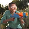 Ручной бластер Hasbro Nerf Elite Ranger стреляет из ствола, вмещающего 5 патронов, в комплекте 10 официальных настраиваемых губчатых дротиковых насосов Nerf Elite F4186