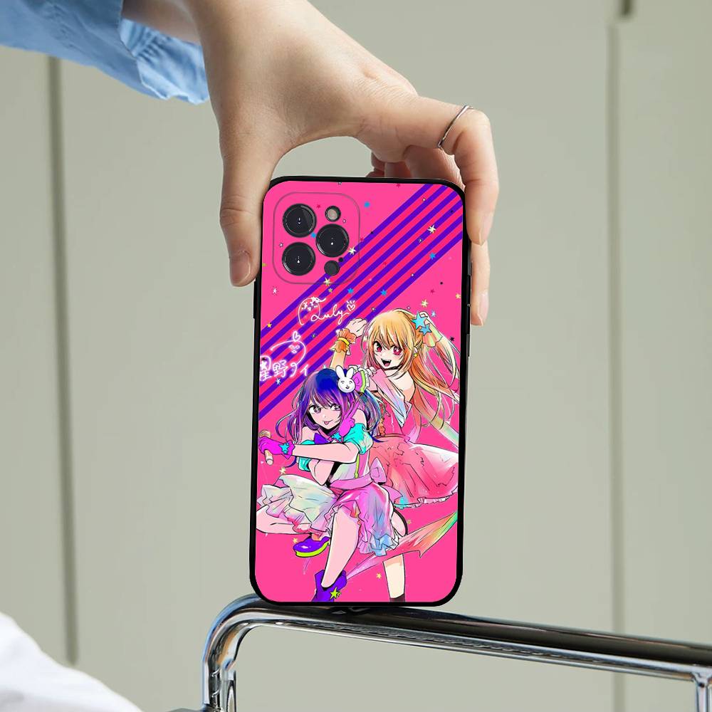 Anime Oshi No Ko Phone Case For Iphone 17 16 15 16e 14 13 12 11 Pro Max Plus Case Cover Coque