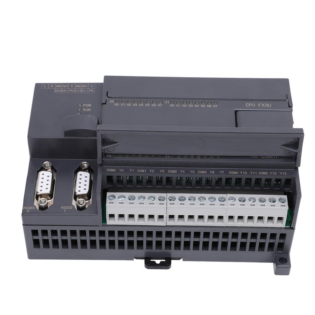 Programmable Logic Module Controller Unit 16 in 12 Out 2 Channel 60K High Speed Counting PLC