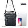 New Top Layer Cowhide Men's Shoulder Bag Trend Versatile Leather Outdoor Casual