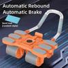 4 Wheels 6 In 1 Exercise Wheels Automatic Rebound Exercise Roller Upgrades Workout Wheel Home Gym