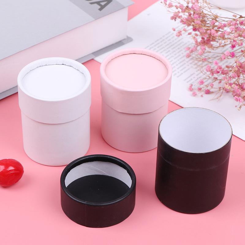 Round Flower Paper Boxes Lid Hug Florist Flower Bucket Gift Packaging Box