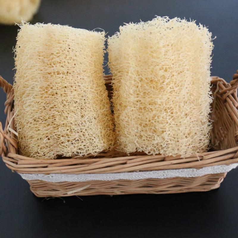Xinyang 2025 Natural Luffa Dish Scrubber - Non-Stick, Whole Luffa Dishcloth