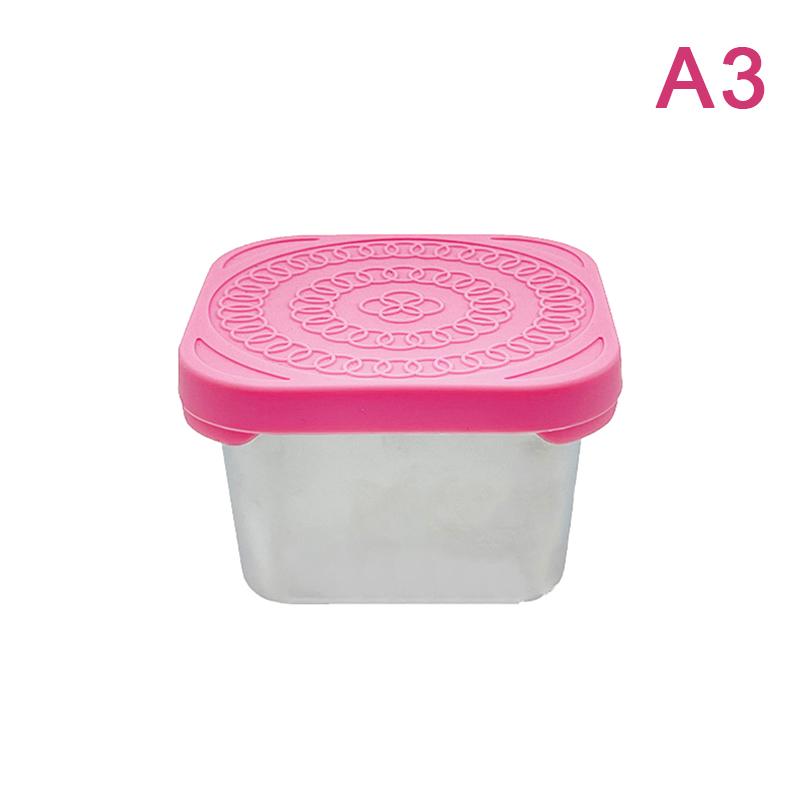 Квадратная нержавеющая стальная чашка для соуса с крышкой, переносная детская ланч-контейнерная коробка, небольшой контейнер для хранения продуктов