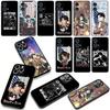 Чехол для телефона Eren Jaeger levi Атака титанов для Samsung Galaxy S25 S23 S22 S24 FE Ultra Plus A56 A05 A06 A15 A16 A57 S7 Edge