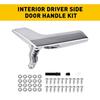 Left Driver Side Matte Ide Door Handle Kit For Repair Mercedes C250 C300 W204