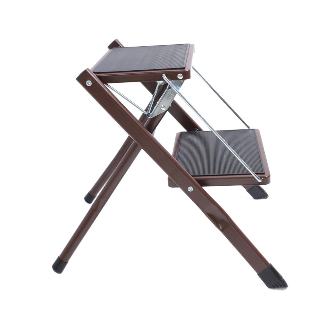 2-ступенчатая лестница грузоподъемностью 264,6 фунта складная стремянка табурет с широкой противоскользящей педалью для кухни ванной комнаты