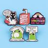 Rainbow Enamel Pin Humorous Quotes Brooch Pines Lapel Pins Badge On Backpack Clothing Accessories  Jewelry Friends Gifts