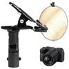 Multiple Angle Light Stand Attachment 1/4 3/8 Screw Reflector Holder Photo Studio