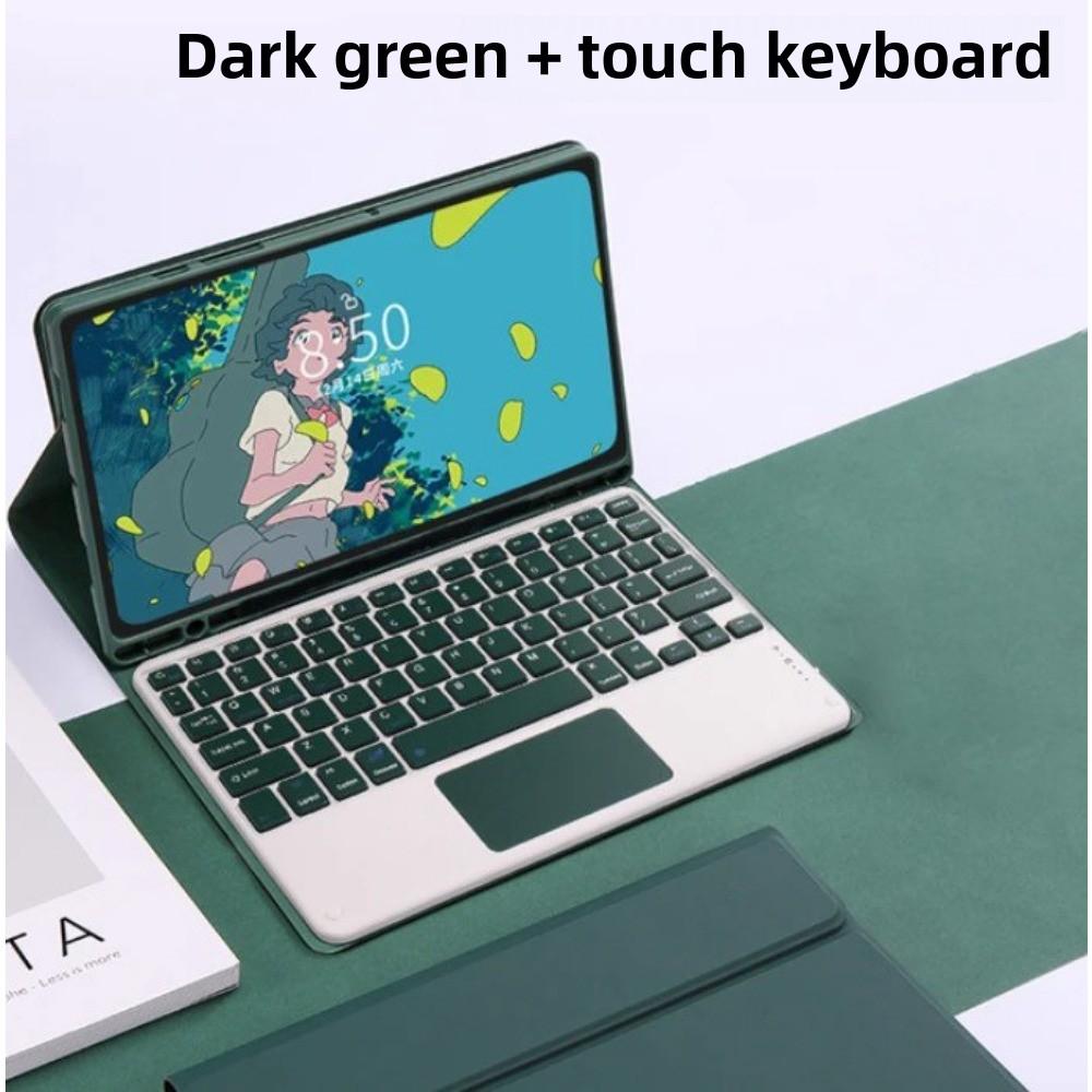 Кожаный чехол для Xiaomi Pad 6 5 Pro с Bluetooth-клавиатурой и слотом для стилуса Redmi Pad SE 11 дюймов Защитный чехол