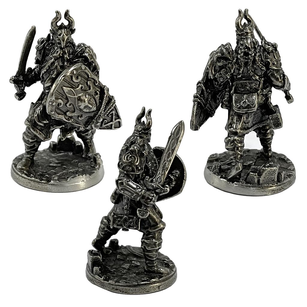 Middle Ages Legion Wraith Soldiers Toy Figurines Miniatures Metal Copper Mens Gifts Desktop Ornaments Decorations Crafts