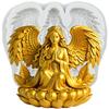Ангел Силиконовые Формы Платформа Лотоса Ангел Форма для Мастики Инструменты для Украшения Торта Топпер для Кекса Конфета Шоколад Форма для Гампасты