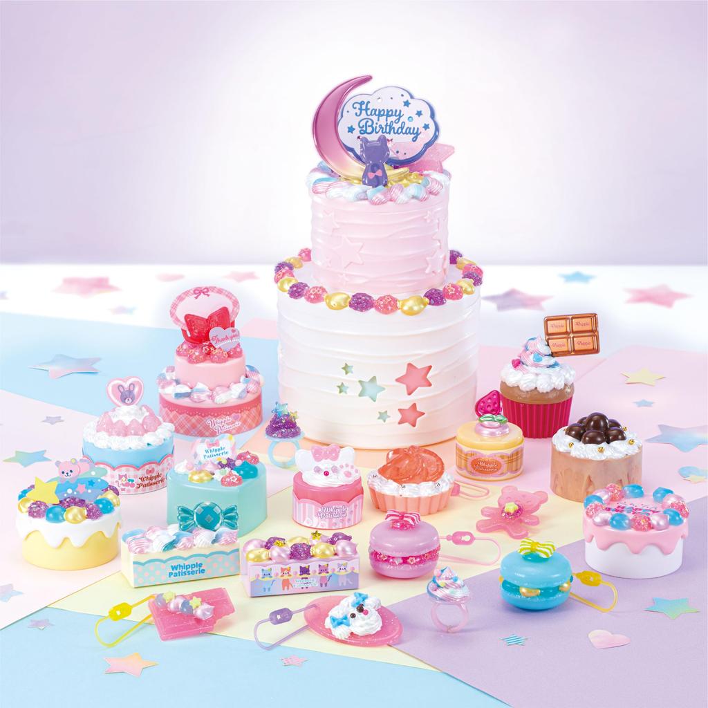 Сертификация ST Mark от Whipple Pop Sweets для детей от 8 лет и старше Игрушка для украшения кондитера Игрушка Whipple EPOCH [Happy DX] W-160