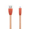 Gradient coloré LED USB2.0 Données de charge de câble micro pour Android Smart Phone