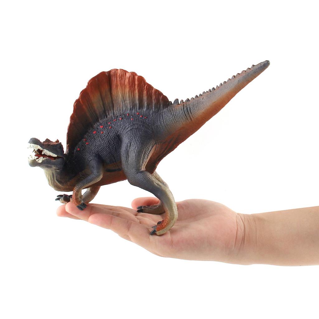 English Picture Details Dinosaur World Figure Model Toy Solid Pvc Support Posture Thornback Dragon
