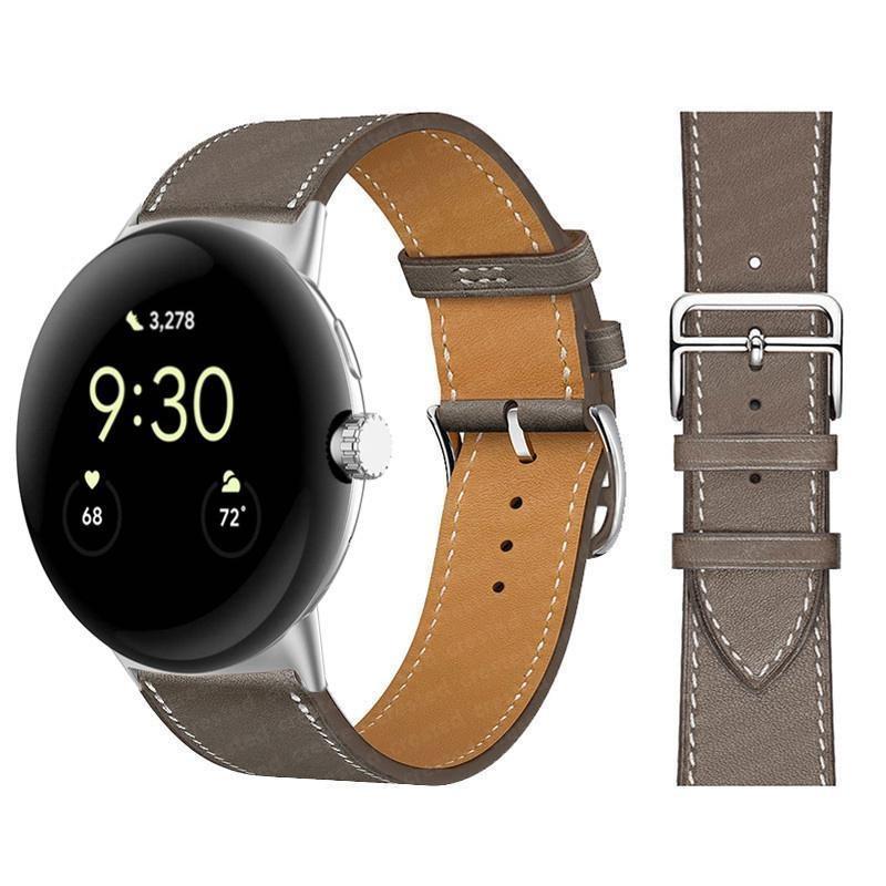 Кожаный ремешок для Google Pixel Watch Pixel Watch 2 Сменный ремешок для умных часов Браслет на запястье Браслеты Аксессуары для Pixel Watch