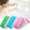 Bath Brush Exfoliating Body Scrub Long Massage Towel Bathroom Washcloth