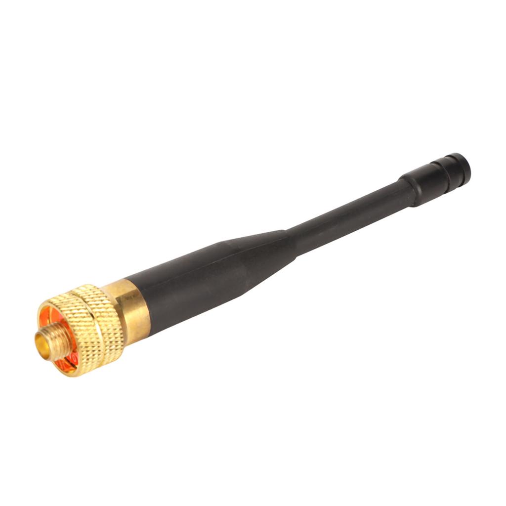 Радиоантенна SMA Female позолоченная короткая антенна для рации BF 666S BF 888S UV 5R TK 240