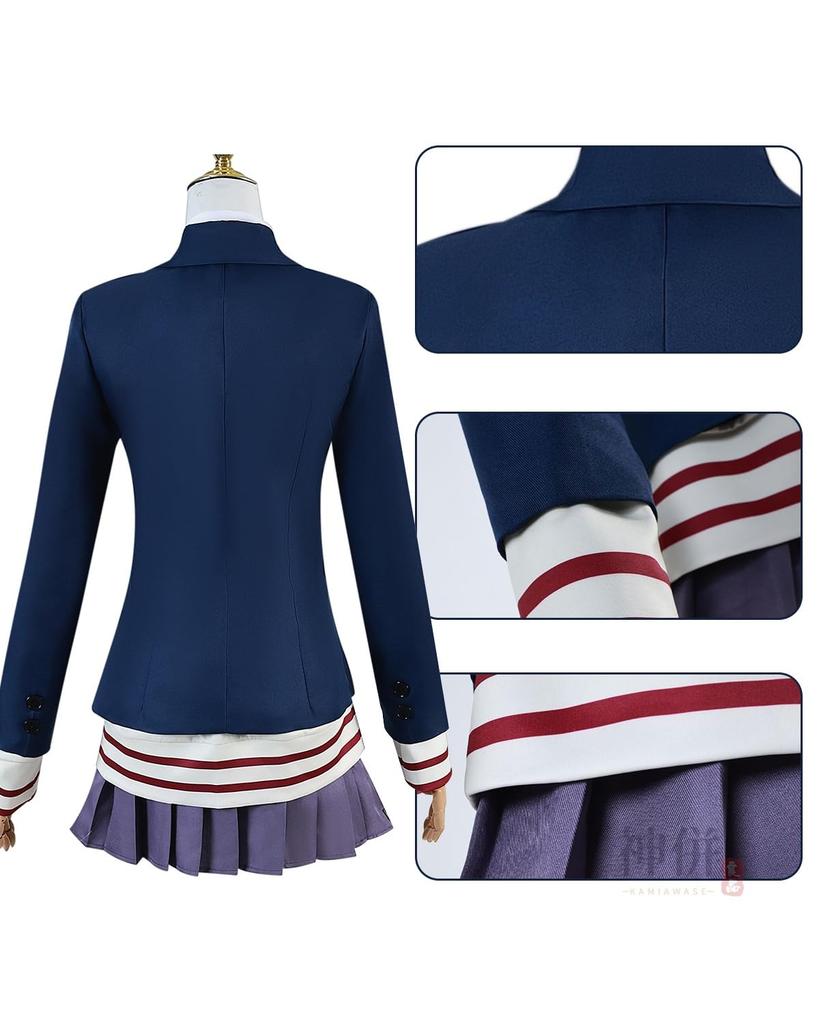 Косплей Айры Ширатори с париком Костюм для косплея Айры Дандадан для взрослых Костюм для культурного фестиваля Костюм для сценической одежды Костюм для косплея Айры Ширатори