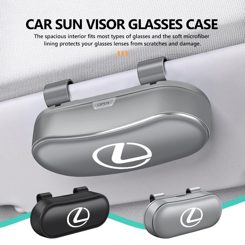 Car Sun Visor Sunglasses Glasses Case Eyeglass Storage Box For Lexus IS350 ES350 IS250 IS460 IS220h IS300 LX570 UX250hEY7