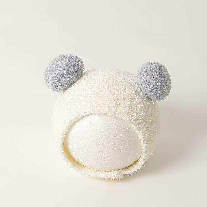 Autumn and winter new baby hats super cute funny wool ear protectors 0-30 months boys and girls baby warm hats