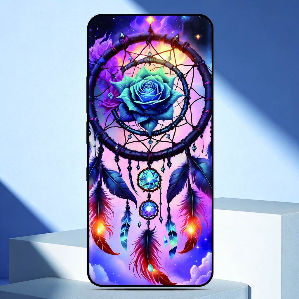 Rose Dream Catcher Phone Case For Motorola Moto G86 Power 5G Painted Back Cover For Moto G75 TPU Soft Fundas Customized Photo
