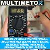 MULTIMETOX Digital Multimeter Volt Tester Voltage Meter Voltage Tester Current