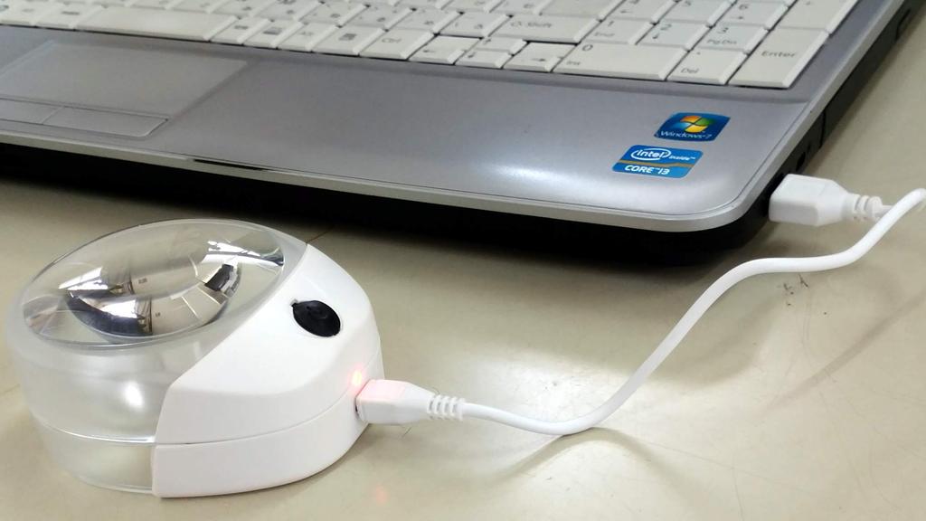 TSK DS-1 Rechargeable Desk Magnifier with 10x Magnification and LED Light, White, 8.5 X 7.3 X 4.3 Cm