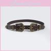 Bohemian Style Women Waist Belt With Heavy Metal Decorations For Artistic Vintage Look