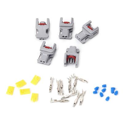 5 комплектов 2-контактного водонепроницаемого разъема для Delphi 10811963, вилка топливной рампы инжектора