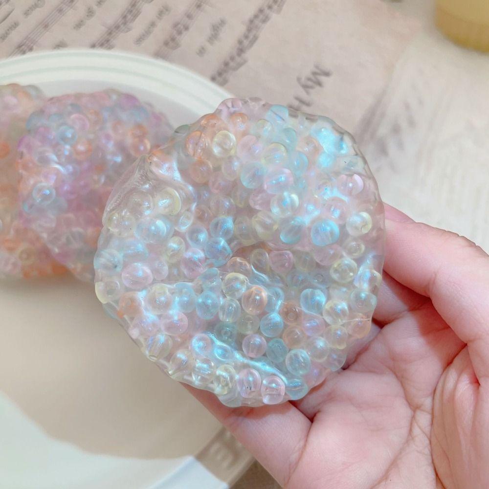 Mochi Ball Pearl Squeeze Toy Bead Pearl Balls Squeeze Toy Pearl Noisy Ball Toys  Table Ornaments