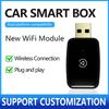 Smart AI Box BT WiFi 5.8G беспроводной CarPlay Android Auto адаптер Plug and Play Smart Link для проводных Carplay Android Auto автомобилей