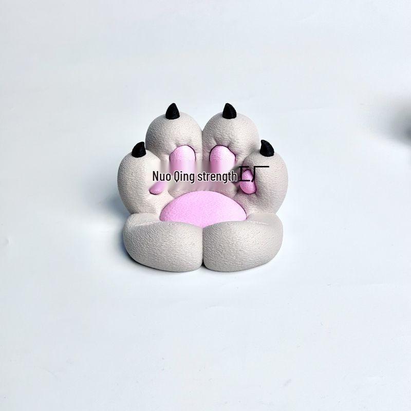 Милая 3D подставка для телефона и планшета в виде кошачьей лапы для дома или офиса